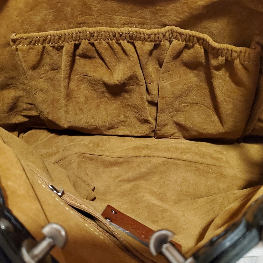 Arden Embossed Leather Tote By Patricia Nash - Picture 15 of 15